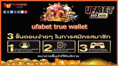 UFABET True Wallet ฝาก ถอน ไม่มีขั้นต่ำ ผ่าน ทรูวอเลท โปรเพียบ.